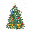Robot Robotics Engineer Christmas