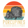Cute porcupine