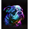 Sad bulldog