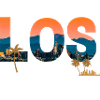 Los Angeles Sunset Cityscape