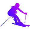 Freestyle Skier Skiing Skiing