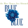 Blue Bloom Flower Graphic