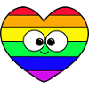 Rainbow Heart