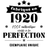 fabriqué en 1920