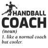 Handball Coach Handballer Funny Saying