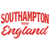 Southampton England Retro Lettering