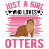Otter Girl Otter Sea Otter
