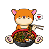 Anime Cat Ramen Noodles