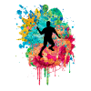 Badminton PopArt
