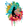 Badminton PopArt