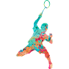 Badminton PopArt