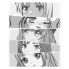 Anime Girls Face Eyes