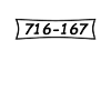Panzerknacker number 716 167