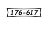 Panzerknacker number 176 617