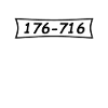 Panzerknacker number 176 716