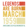 Anniversaire Mars 1959