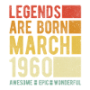 Birthday March 1960