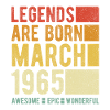 Anniversaire Mars 1965