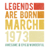 Birthday March 1973