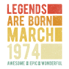 Birthday March 1974
