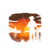 Pêche rétro pêcheur