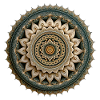 Persian floral mandala