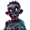 A Cute Cartoon Zombie #10