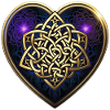 Celtic knot heart