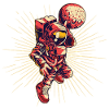 Basketball Astronaut