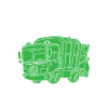 Garbage truck driver