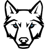 Wolf mit Blauen Augen