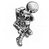 Space Astronaut Basketball