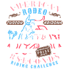 American-Rodeo, Rodeo-Show, Stierkampf, Spruch