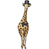 Giraffe Groom Bow Wedding