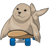 Seal Skater Skateboard