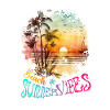 Beach Summer Vibes Surfer Geschenk