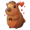 Lovely capybara
