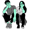 Couple alien