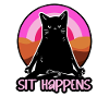 Sit Happens Funny Yoga