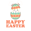 Happy Easter Painting Easter Eggs