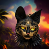 Der altägyptische Katzengott Bastet