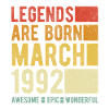 Birthday March 1992