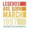 Anniversaire Mars 1997