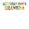 Birthday Kids Grandma Building Blocks