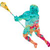 Lacrosse Player PopArt