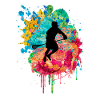 Lacrosse Player PopArt