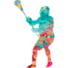 Lacrosse Player PopArt
