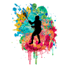 Lacrosse Player PopArt
