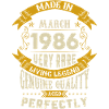 Mars 1986 Millésime anniversaire