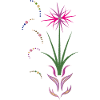 Flower tendrils, ornament